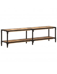 Mobile Porta TV 150x30x41 cm in Legno Massello di Mango 2