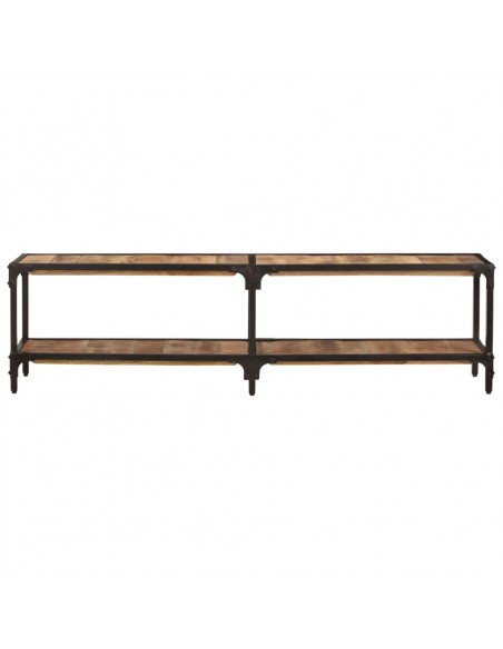 Mobile Porta TV 150x30x41 cm in Legno Massello di Mango