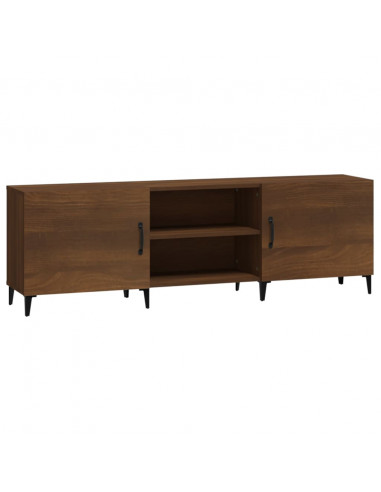 Mobile Porta TV Rovere Marrone 150x30x50cm in Legno Multistrato