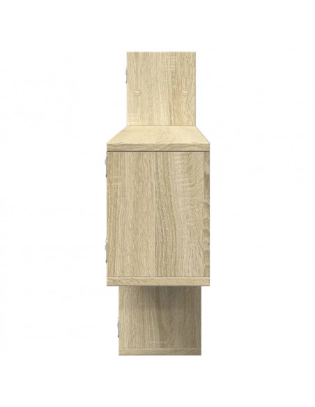 Mensola a Parete Rovere Sonoma 167,5x18x68 cm in Truciolato