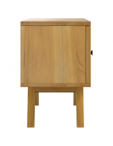 Mobile Porta TV 110x30x50 cm in Legno Massello di Teak