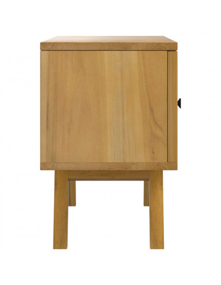 Mobile Porta TV 110x30x50 cm in Legno Massello di Teak