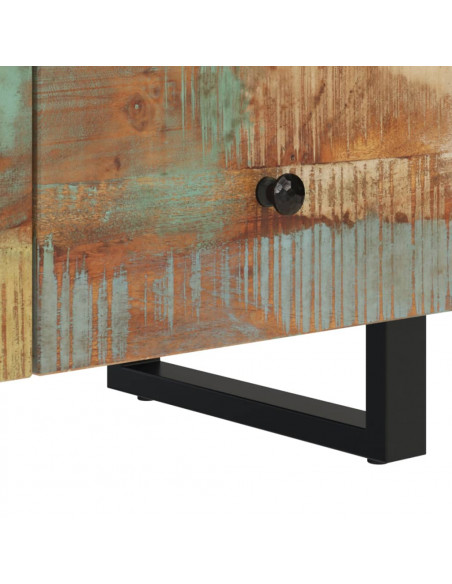 Mobile Porta TV 70x33x46cm in Legno Massello di Recupero