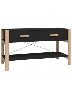 Mobile Porta TV Nero 82x38x45 cm in Legno Multistrato 2