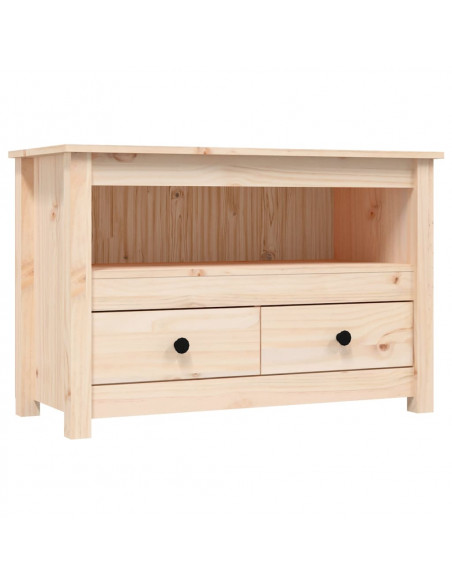 Mobile Porta TV 79x35x52 cm in Legno Massello di Pino