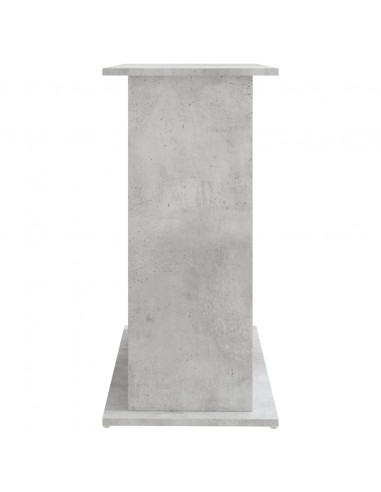Supporto Acquario 81x36x73 cm Legno Multistrato Grigio Cemento