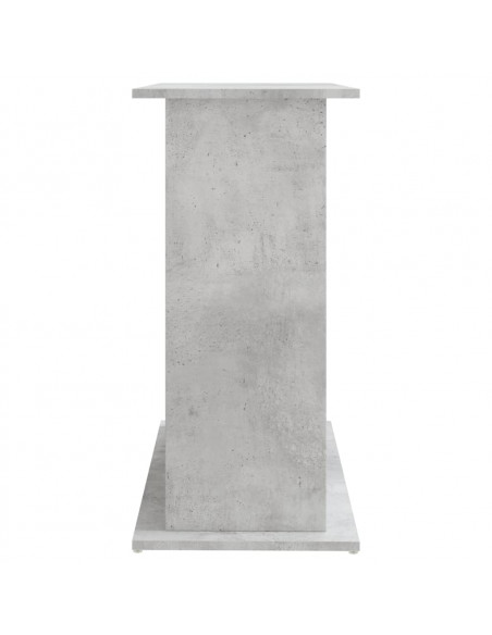Supporto Acquario 81x36x73 cm Legno Multistrato Grigio Cemento
