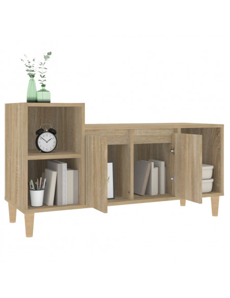 Mobile per TV Rovere Sonoma 100x35x55 cm Legno Multistrato