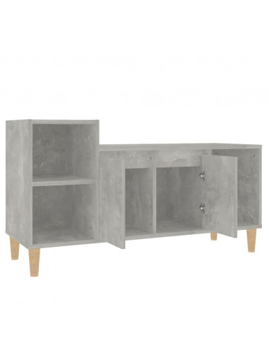 Mobile per TV Grigio Cemento 100x35x55 cm Legno Multistrato
