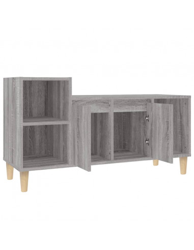 Mobile TV Grigio Sonoma 100x35x55 cm in Legno Multistrato