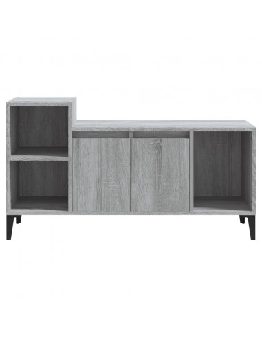 Mobile TV Grigio Sonoma 100x35x55 cm in Legno Multistrato