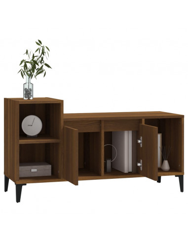 Mobile TV Rovere Marrone 100x35x55 cm in Legno Multistrato