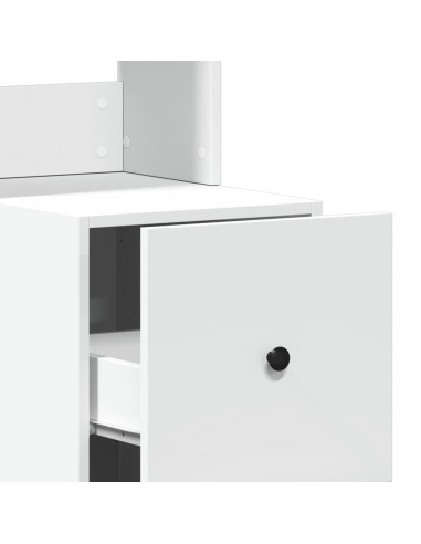 Mobile da Cucina Bianco 35x50x180 cm in Truciolato