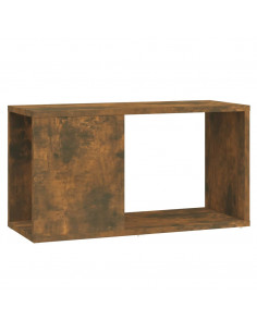 Mobile Porta TV Rovere Fumo 60x24x32 cm in Legno Multistrato 2
