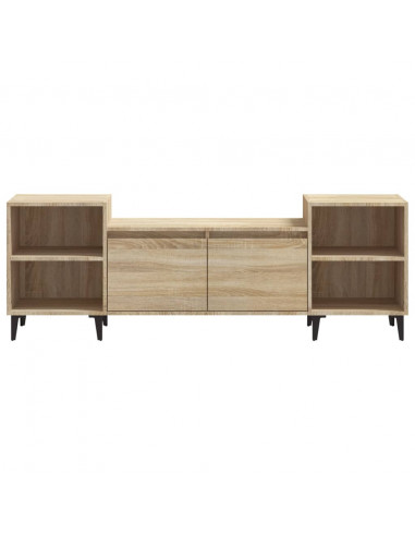 Mobile Porta TV Rovere Sonoma 160x35x55 cm Legno Multistrato