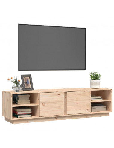 Mobile Porta TV 156x40x40 cm in Legno Massello di Pino