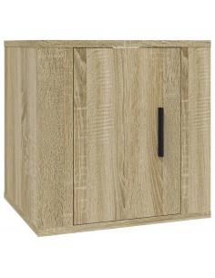 Mobile Porta TV a Parete Rovere Sonoma 40x34,5x40 cm 2
