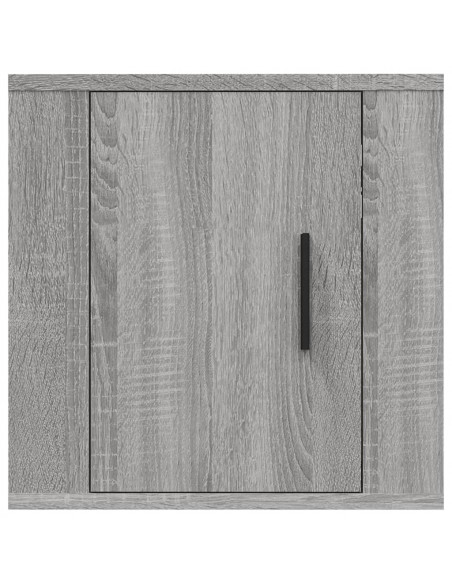 Mobile Porta TV a Parete Grigio Sonoma 40x34,5x40 cm