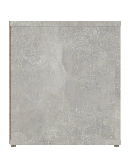 Mobili TV 2 pz Grigio Cemento 80x31,5x36 cm Legno Multistrato