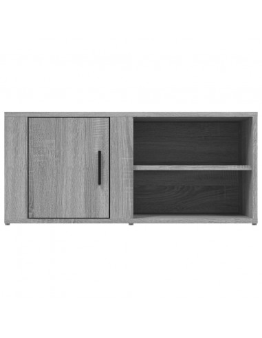 Mobili TV 2 pz Grigio Sonoma 80x31,5x36 cm Legno Multistrato