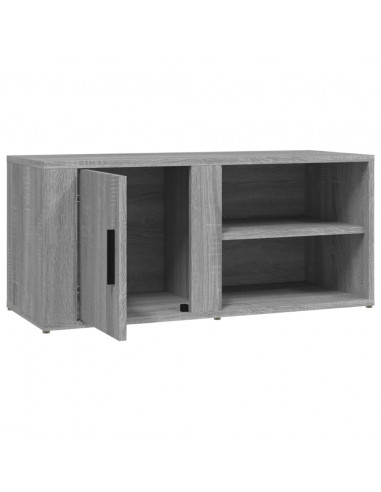 Mobili TV 2 pz Grigio Sonoma 80x31,5x36 cm Legno Multistrato
