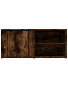 Mobili TV 2pz Rovere Fumo 80x31,5x36 cm in Legno Multistrato 2