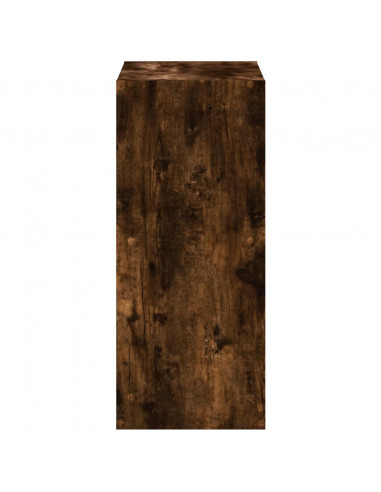 Libreria Rovere Fumo 68,5x32x75 cm in Legno Multistrato