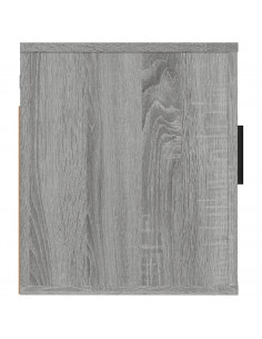 Mobili Porta TV a Parete 2 pz Grigio Sonoma 40x34,5x40 cm 2