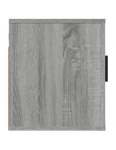 Mobili Porta TV a Parete 2 pz Grigio Sonoma 40x34,5x40 cm