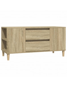 Mobile Porta TV Rovere Sonoma 102x44,5x50 cm Legno Multistrato 2