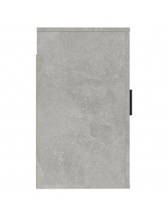 Mobili Porta TV a Parete 2 pz Grigio Cemento 40x34,5x60 cm 2