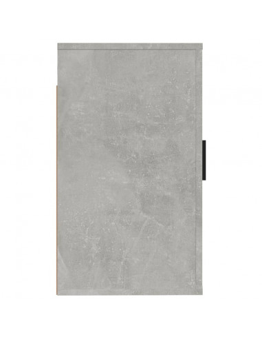 Mobili Porta TV a Parete 2 pz Grigio Cemento 40x34,5x60 cm