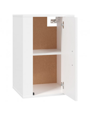 Mobili Porta TV a Parete 2 pz Bianco 40x34,5x60 cm