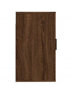 Mobili Porta TV a Parete 2 pz Rovere Marrone 40x34,5x60 cm 2