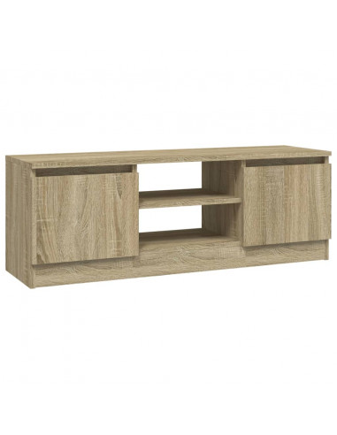 Mobile Porta TV con Anta Rovere Sonoma 102x30x36 cm
