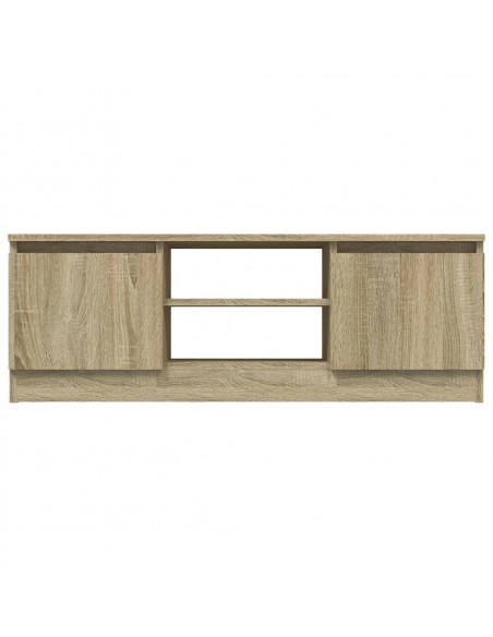 Mobile Porta TV con Anta Rovere Sonoma 102x30x36 cm