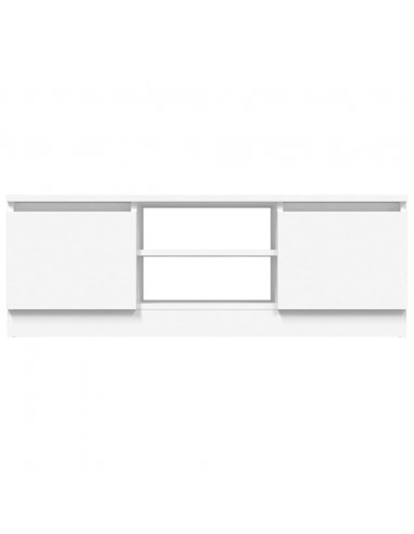 Mobile Porta TV con Anta Bianco 102x30x36 cm