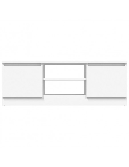 Mobile Porta TV con Anta Bianco 102x30x36 cm