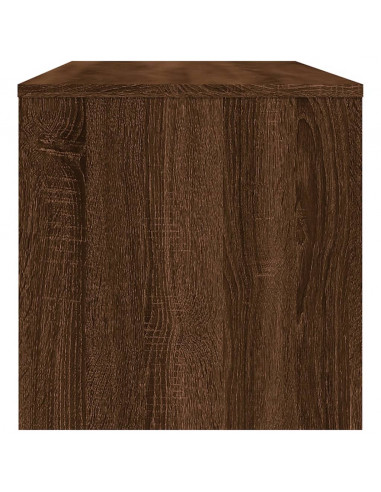 Mobile Porta TV Rovere Marrone 100x40x40cm in Legno Multistrato