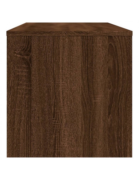Mobile Porta TV Rovere Marrone 100x40x40cm in Legno Multistrato