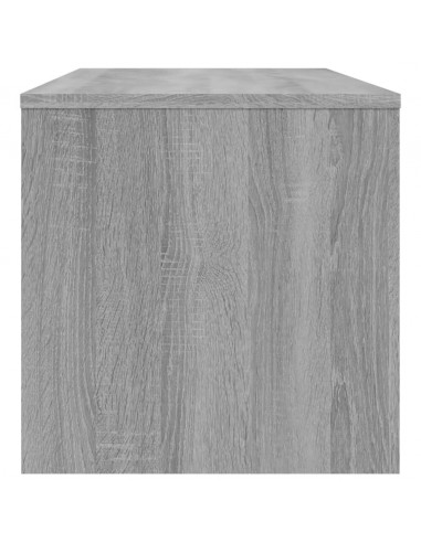Mobile Porta TV Grigio Sonoma 100x40x40 cm in Legno Multistrato