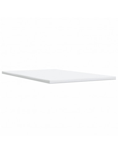 Giroletto a Molle con Materasso Bianco 120x190 cm in Similpelle