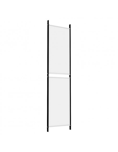 Divisorio a 3 Pannelli bianco 150x200 cm in Tessuto