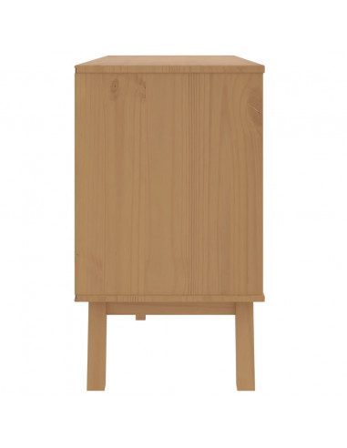 Cassettiera OLDEN Marrone in Legno Massello di Pino