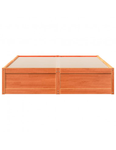 Giroletto Marrone Cera 150x200 cm in Legno Massello di Pino