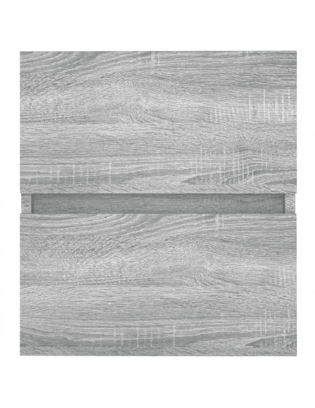 Mobile Lavabo Grigio Sonoma 41x38,5x45 cm in Legno Multistrato