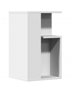 Tavolino Bianco 35x35x60 cm in Legno Multistrato 2