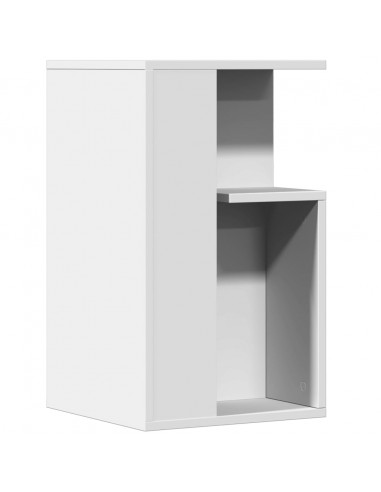 Tavolino Bianco 35x35x60 cm in Legno Multistrato