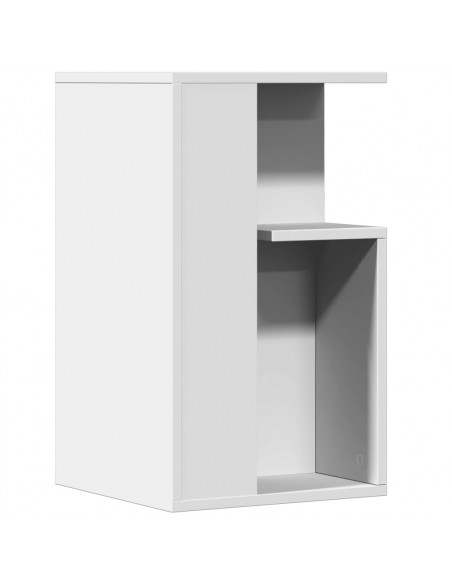 Tavolino Bianco 35x35x60 cm in Legno Multistrato