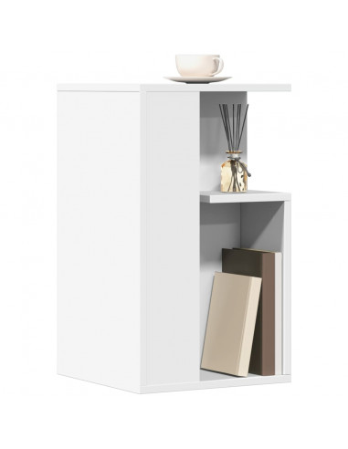 Tavolino Bianco 35x35x60 cm in Legno Multistrato